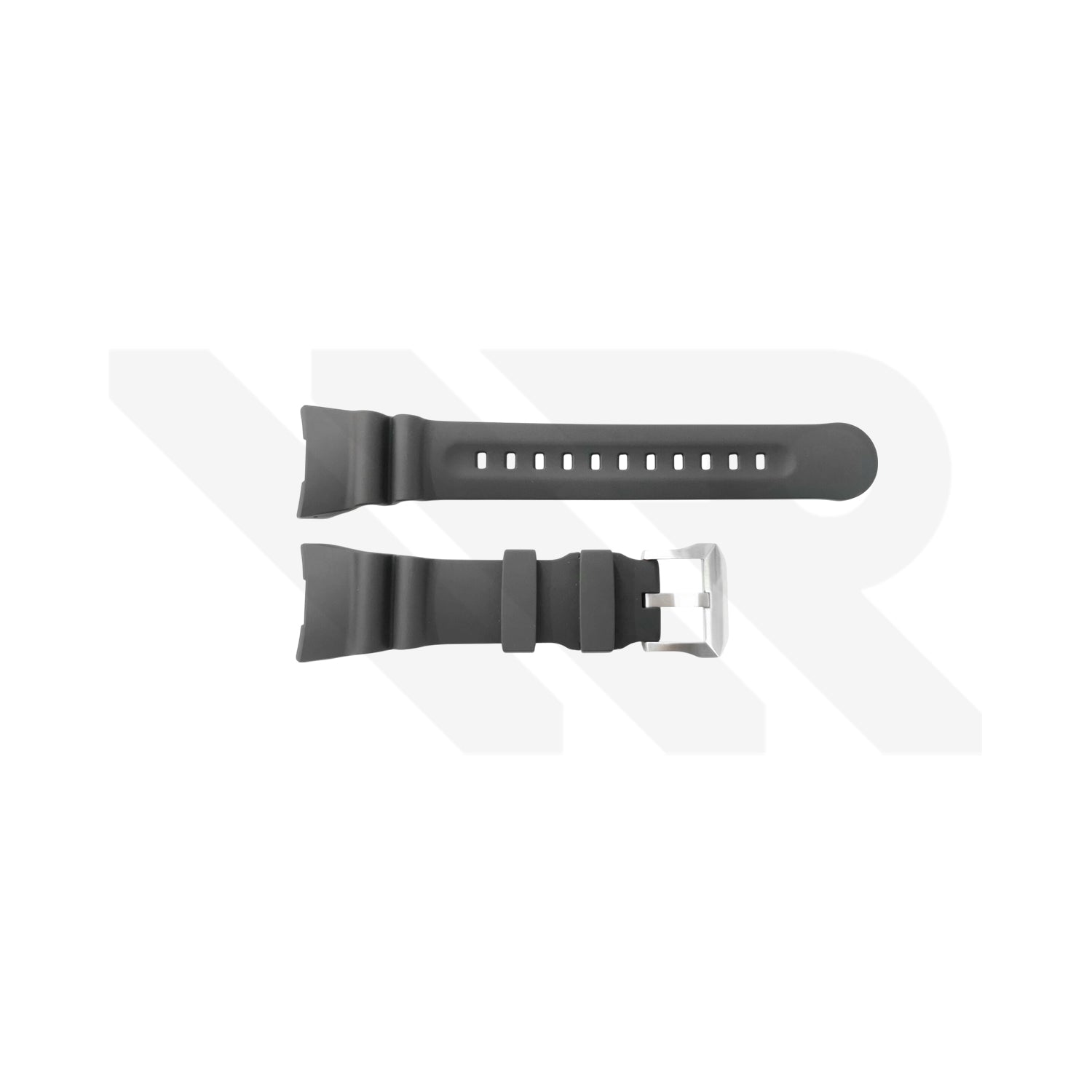Replacement Rubber Strap Compatible with Citizen Marine Promaster BN1024-01Z , BN1024-01E , BN1025-08L (Black)