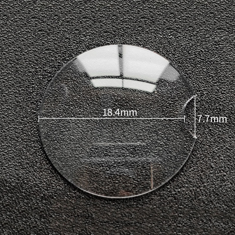 Replacement Double Domed Sapphire Crystal Compatible with Cartier Ballon Bleu 28mm Series (No AR Coating)