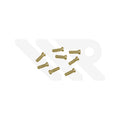 Caseback Screws Compatible with Cartier Ballon Bleu (Gold)