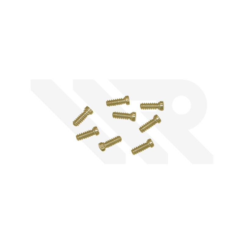 Caseback Screws Compatible with Cartier Ballon Bleu (Gold)