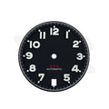 Matte Pilot Dial with Numeral Indices for Seiko Mod: Matte Black with White Star