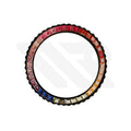Rainbow Cubic Zirconia Bezel for SKX / SRPD: Black