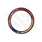 Rainbow Cubic Zirconia Bezel for SKX / SRPD: Black