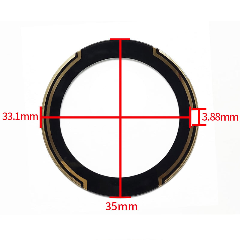 Special Cut Double Domed Mineral Crystal for Rado Coupole Series