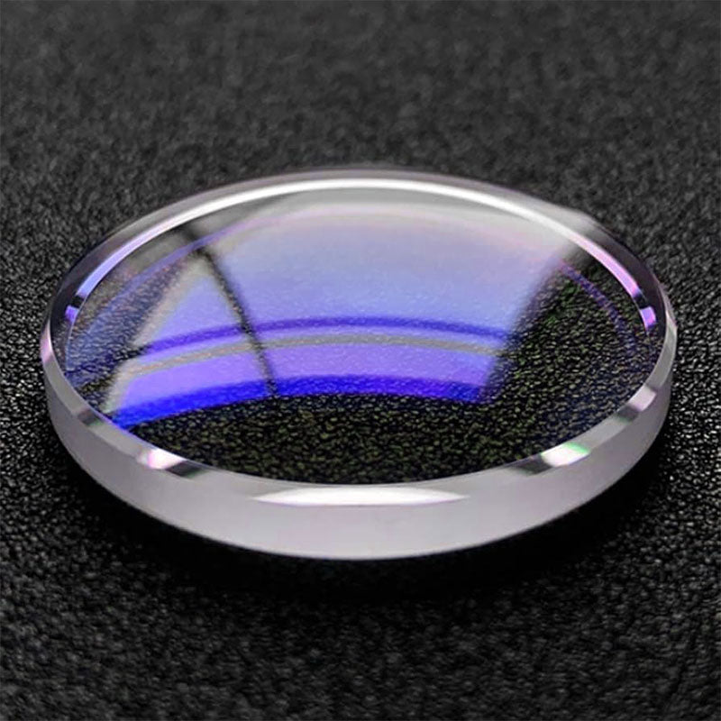 SKX / SRPD Double Domed Small Chamfer Sapphire Crystal (Blue AR Coating)