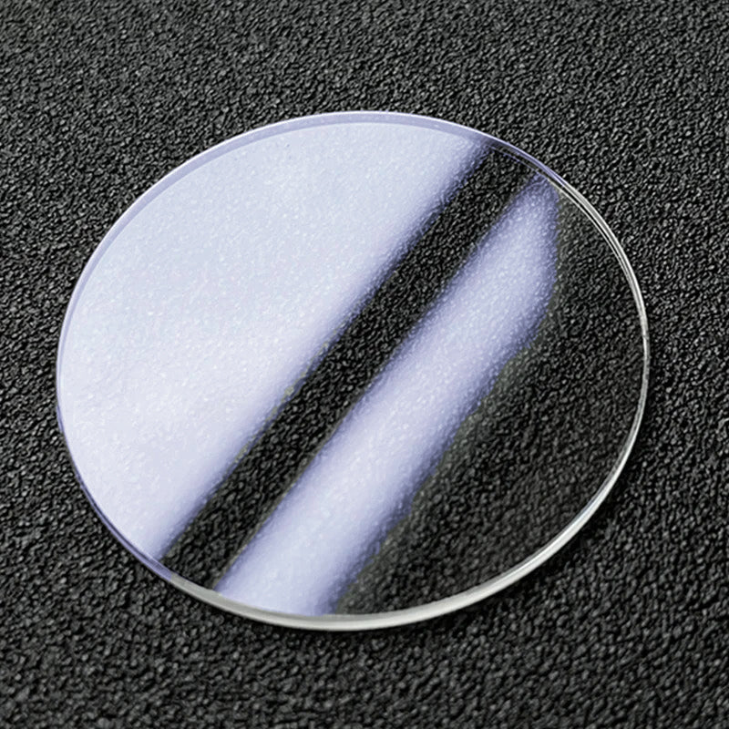 Flat Sapphire Crystal Compatible with Mido Multifort Chronograph Series M005.614 (Blue AR Coating)