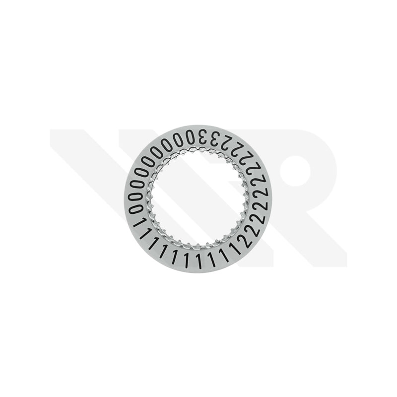 Date Wheel Compatible with Mido Commander Big Date M021626A : White