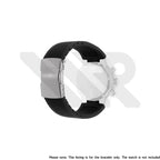 Replacement Rubber Strap Compatible with Citizen Eco-Drive Chronograph CA4250 , CA4252 , CA4254