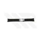 Replacement Rubber Strap Compatible with Citizen Eco-Drive Radio Controlled World Timer CB0011 / CB0180 / CB0010 (Black)