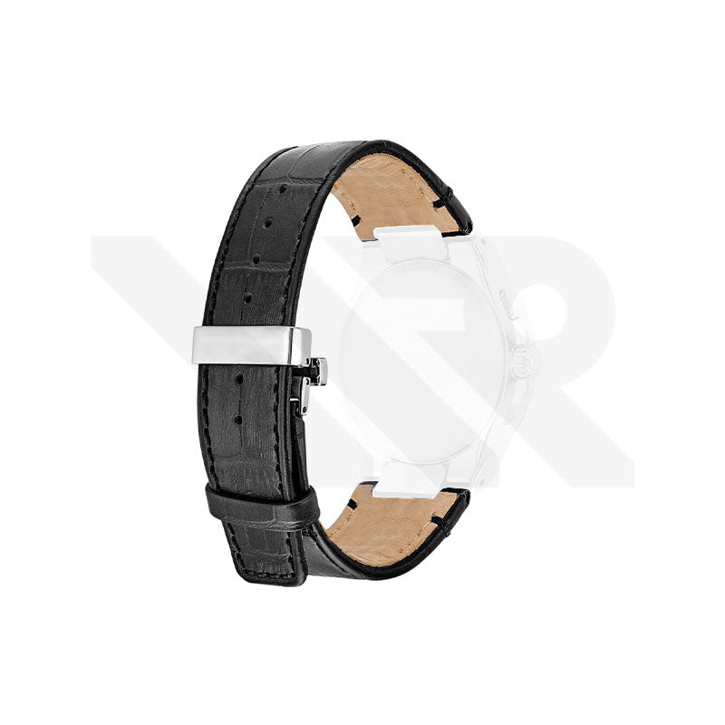 Replacement Leather Strap Compatible with Citizen World Perpetual A-T CB0160 , CB0161