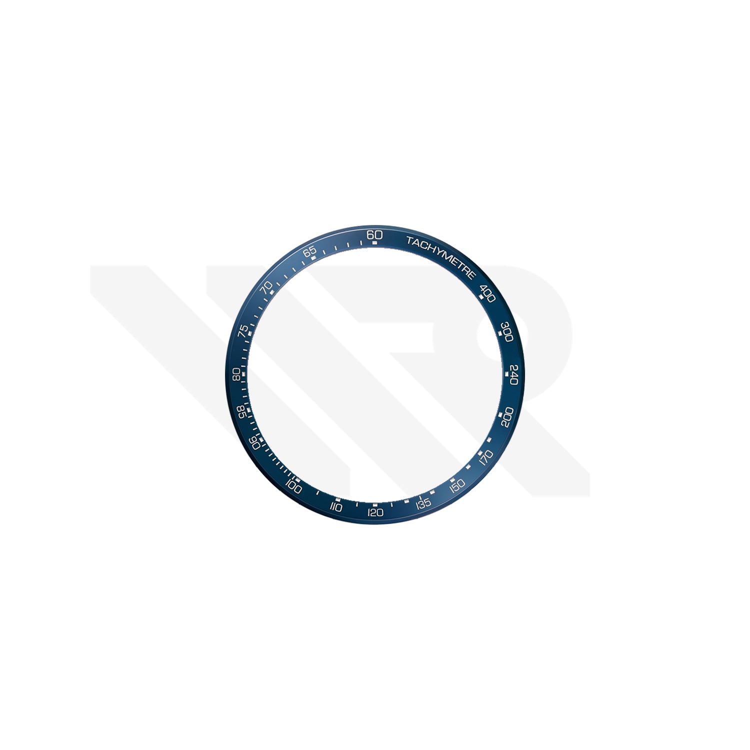Replacement Ceramic Bezel Ring Compatible with Tag Heuer Carrera Chronograph 41mm CBM2112 Series : Blue
