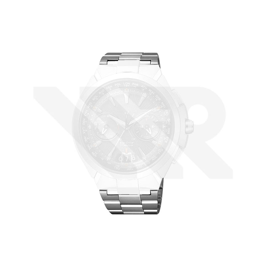 Replacement Titanium Bracelet Compatible with Citizen Attesa Satellite Wave GPS CC1080 , CC1084 , CC1086