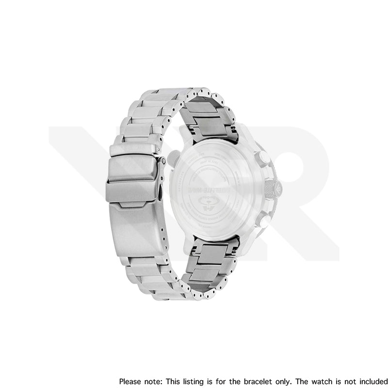 Replacement Titanium Bracelet Compatible with Citizen Satellite Wave GPS Eco‑Drive CC7015 , CC7014