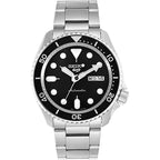 Seiko Mod SKX / SRPD Chapter Ring: Brushed Stainless Steel with Minute Markers