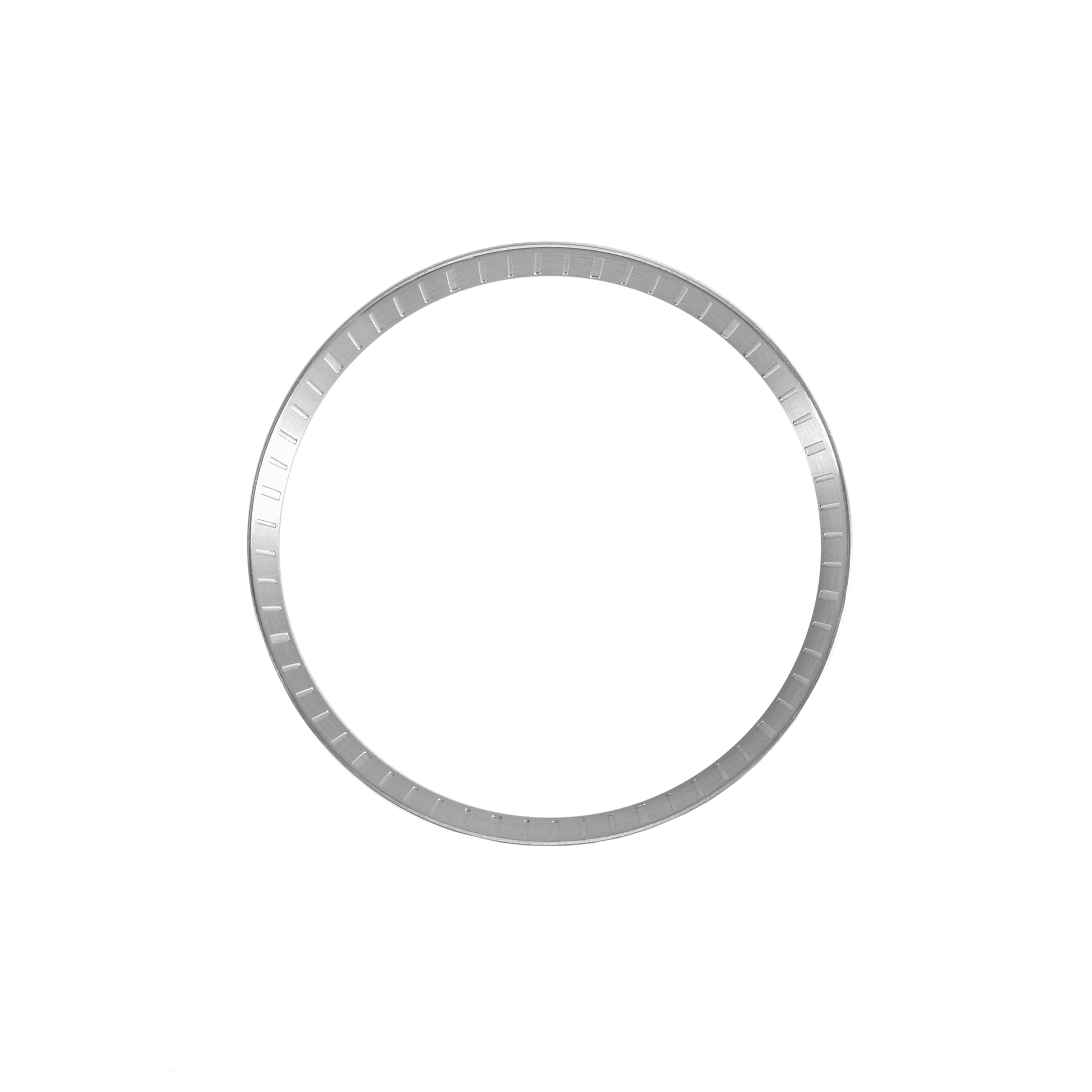 Seiko Mod SKX / SRPD Chapter Ring: Brushed Stainless Steel with Minute Markers