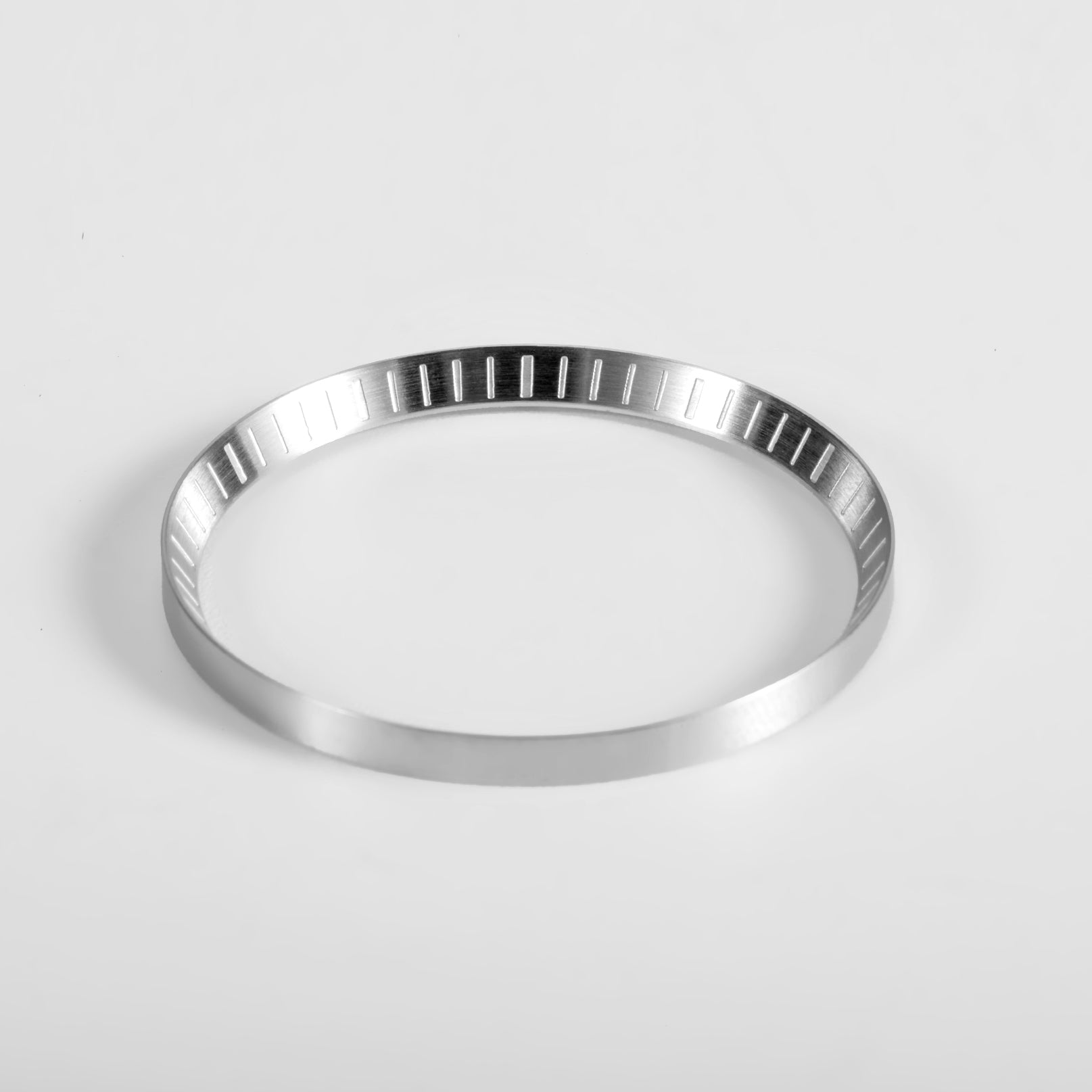 Seiko Mod SKX / SRPD Chapter Ring: Brushed Stainless Steel with Minute Markers