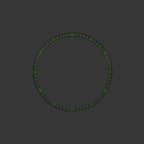 Seiko Mod Lumed Chapter Ring for SKX007/SRPD: Brushed Stainless Steel w Minute Markers