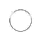 Seiko Mod Lumed Chapter Ring for SKX007/SRPD: Brushed Stainless Steel w Minute Markers