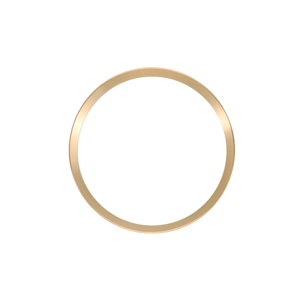 Seiko Mod SKX / SRPD Chapter Ring: Brushed Gold Stainless Steel