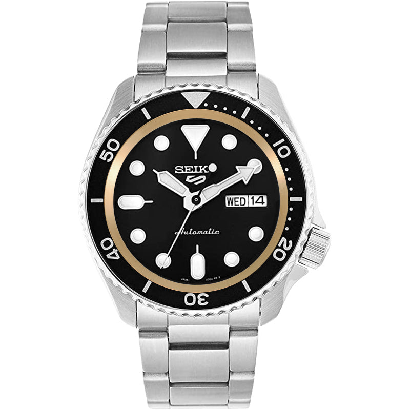 Seiko Mod SKX / SRPD Chapter Ring: Brushed Gold Stainless Steel