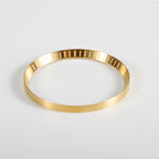 Seiko Mod SKX / SRPD Chapter Ring: Brushed Gold Stainless Steel with Minute Markers