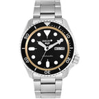 Seiko Mod SKX / SRPD Chapter Ring: Brushed Gold Stainless Steel with Minute Markers