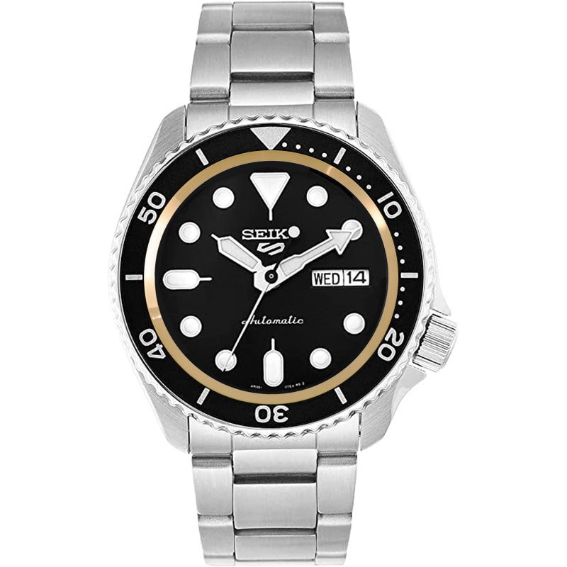 Seiko Mod SKX / SRPD Chapter Ring: Polished Gold Stainless Steel