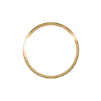 Seiko Mod SKX / SRPD Chapter Ring: Polished Gold Stainless Steel
