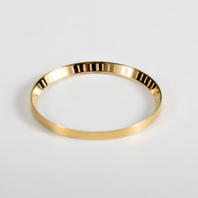 Load image into Gallery viewer, SKX / SRPD Chapter Ring: Polished Gold Stainless Steel with Minute Markers
