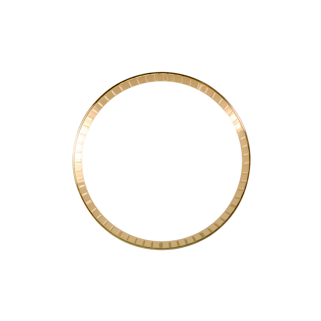 Seiko Mod SKX / SRPD Chapter Ring: Polished Gold Stainless Steel with Minute Markers