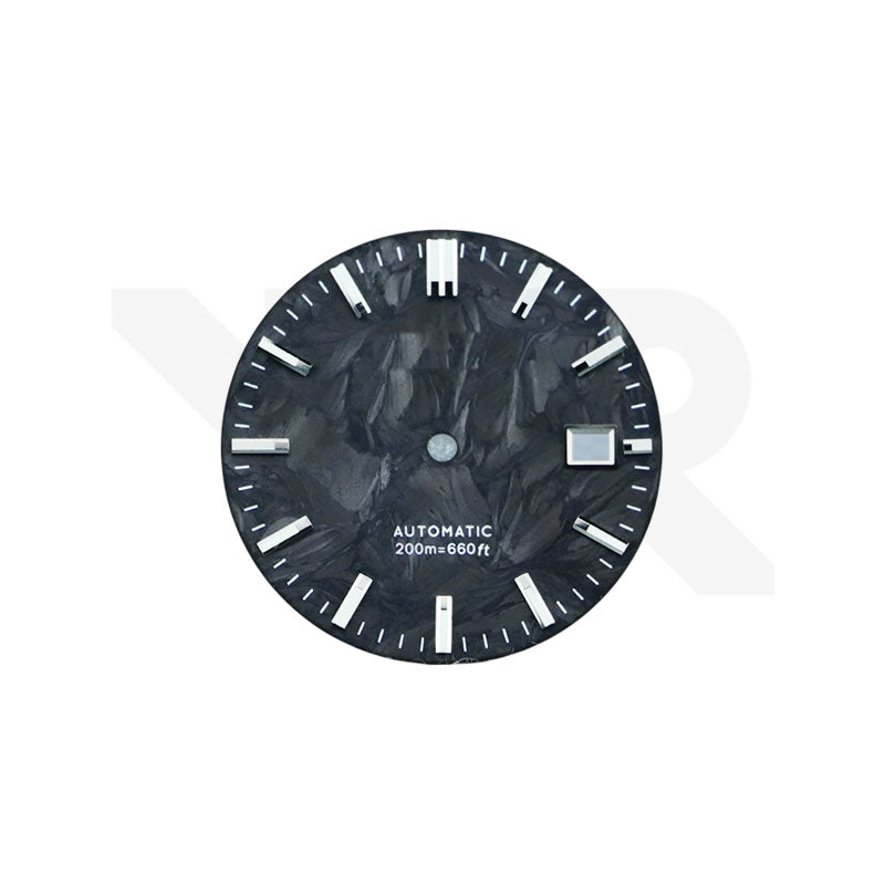 Carbon Fiber Dial for Seiko PRX40 Mod