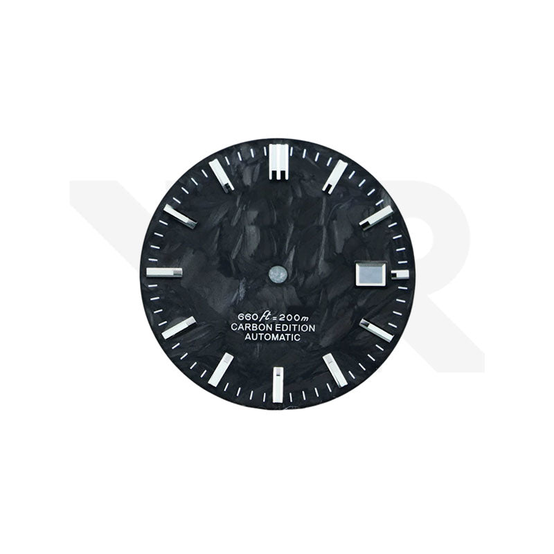 Carbon Fiber Dial for Seiko PRX40 Mod