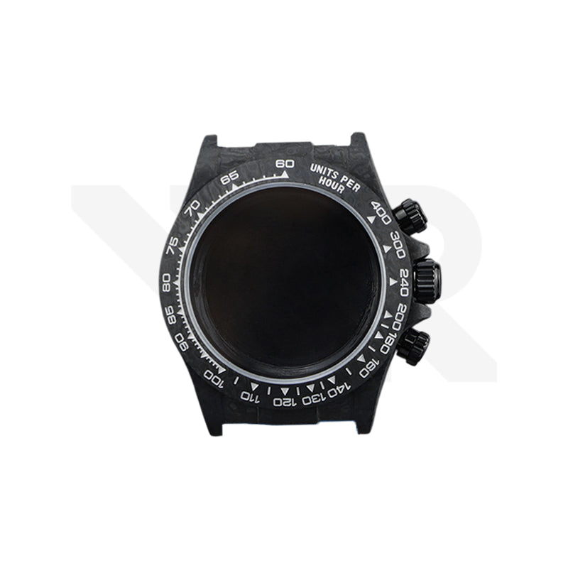 Carbon Fiber Seikona Case Set for Daytona Seiko Mod