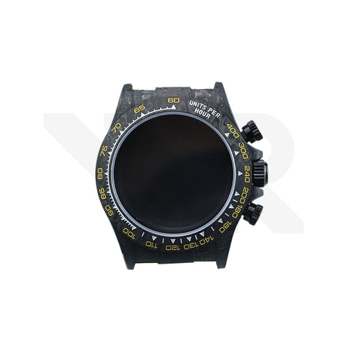 Carbon Fiber Seikona Case Set for Daytona Seiko Mod