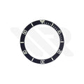 Keramik-Flachlünetteneinsätze für Seiko Prospex Solar Tuna SNE497 / SNE498 / SNE499: Schwarz