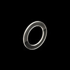 Replacement Sapphire Crystal Compatible with Chopard Happy Diamond 19.3 x 13.3 x 1mm