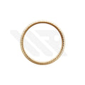 Replacement Stainless Steel Fluted Bezel Compatible with Rolex Datejust 26mm (Gold)
