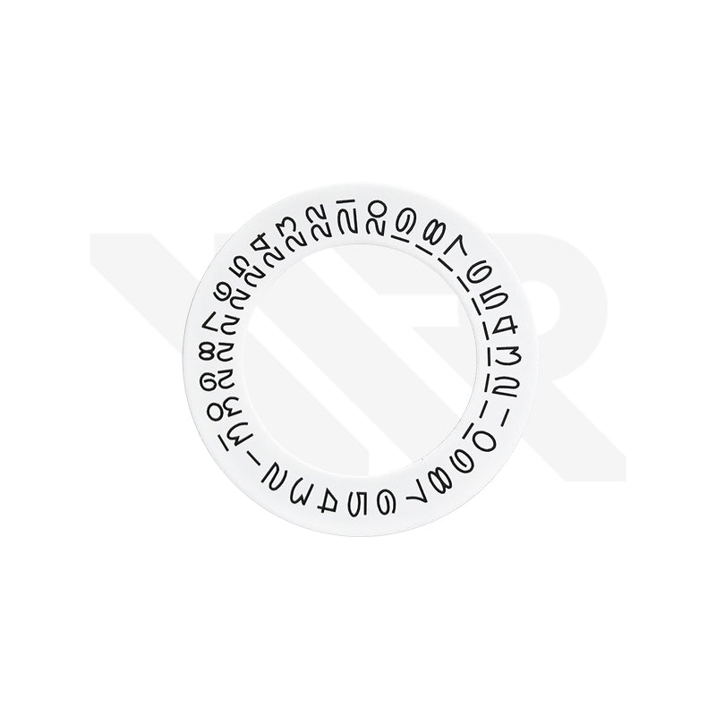 Date Disc Patch for ETA2836 Movement : Vintage Rolex Numeral White