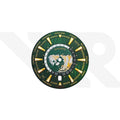 World Timer Dial for Seiko Mod: Green