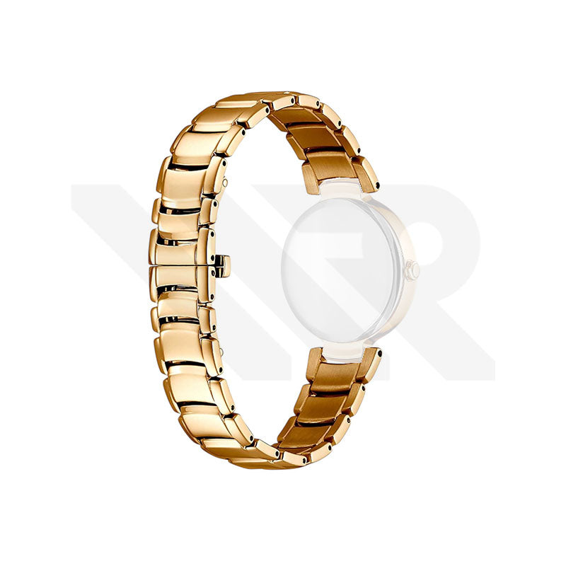Replacement Stainless Steel Bracelet Compatible with Citizen Eco-Drive Elegance Mother of Pearl EM0853