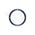 Replacement Ceramic Bezel Insert Compatible with Blancpain Fifty Fathoms Bathyscaphe 5000 Series : Blue