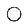 Replacement Aluminum Bezel Insert Compatible with Rolex Submariner 14060M : Flat 4