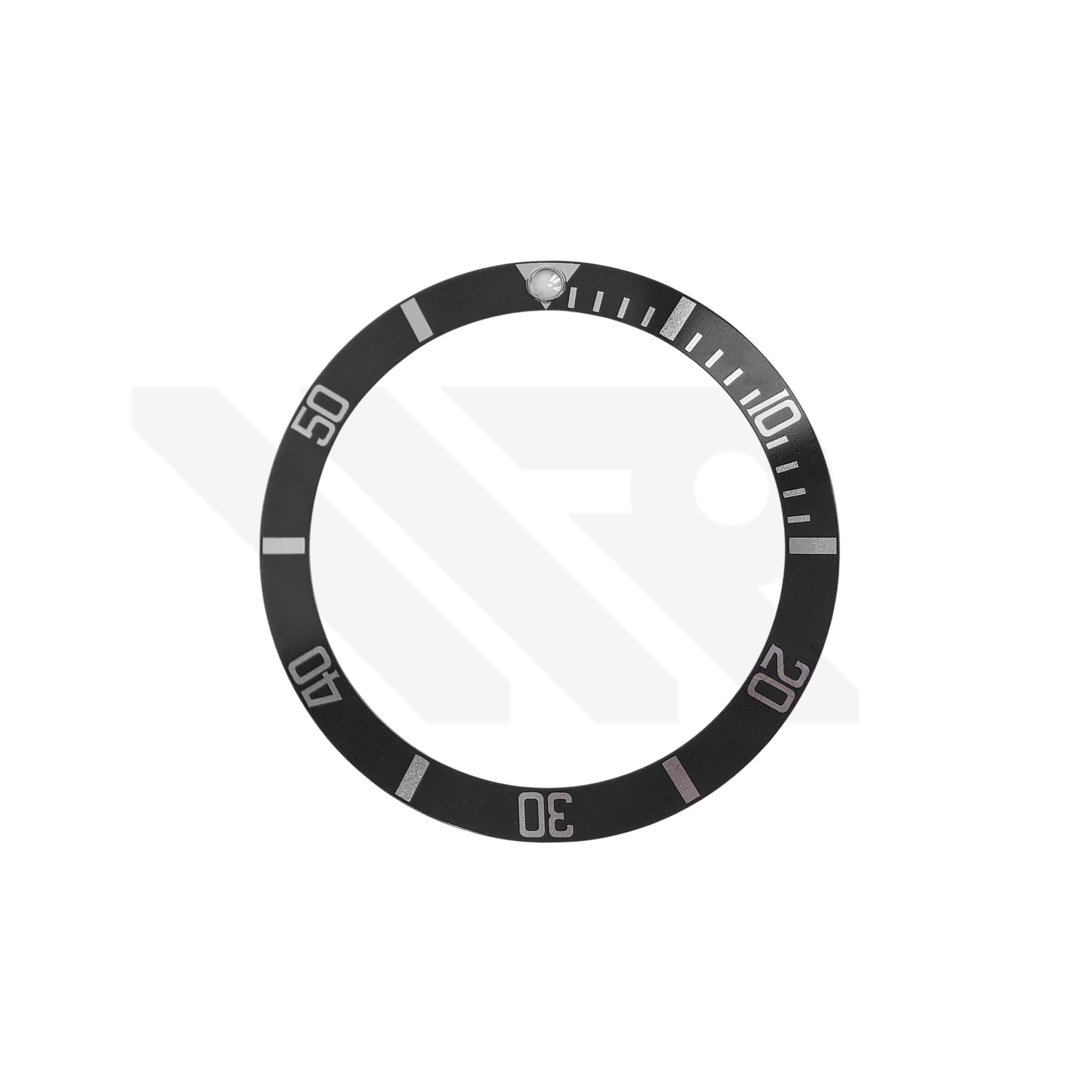 Replacement Aluminum Bezel Insert Compatible with Rolex Submariner 14060M : Flat 4