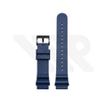 Fluoro Rubber Strap Compatible with Casio Duro MDV106 , MDV107 - Blue