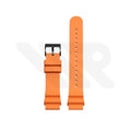 Fluoro Rubber Strap Compatible with Casio Duro MDV106 , MDV107 - Orange