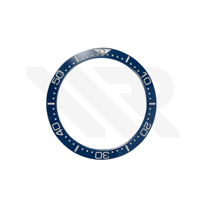 Full Luminous Ceramic Bezel Insert Compatible with Seiko Marine Master MM200 SBDC061 SBDC063 SBDC065 SBDC071 (Blue)