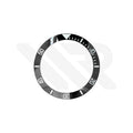 Full Luminous Ceramic Bezel Insert for Seiko 5 Sea Urchin SNZF17 , SNZF15 - Black