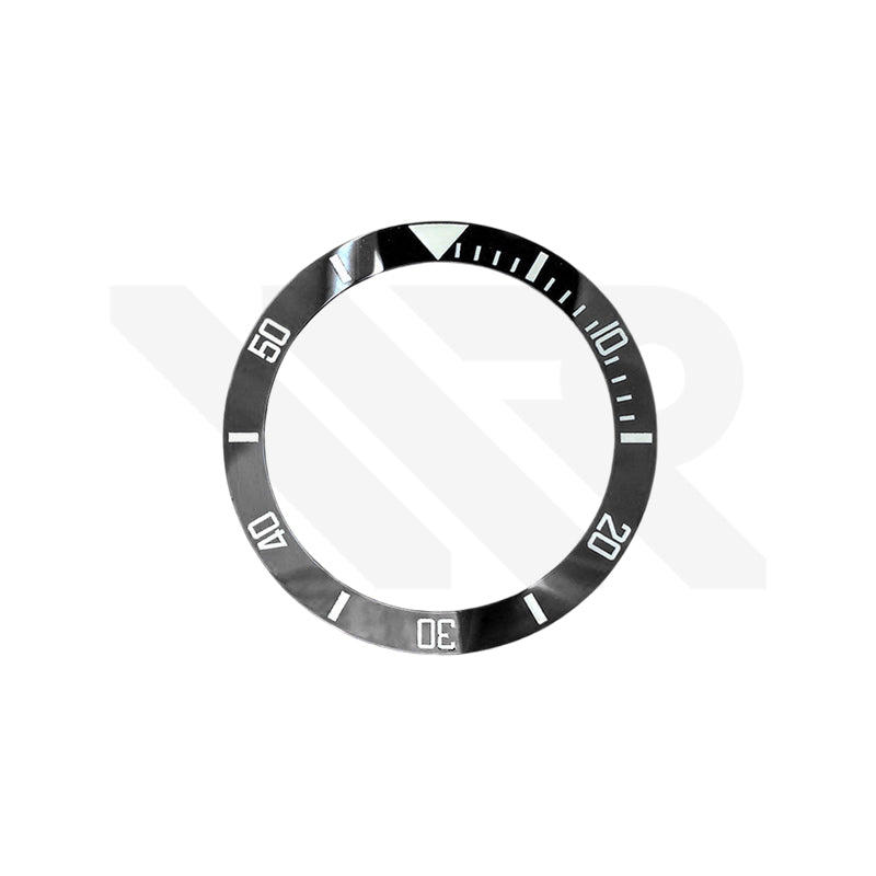 Full Luminous Ceramic Bezel Insert for Seiko 5 Sea Urchin SNZF17 , SNZF15 - Black