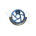 Seiko NH Movement Rotor - Crystallised Titanium GS Style : Light Blue