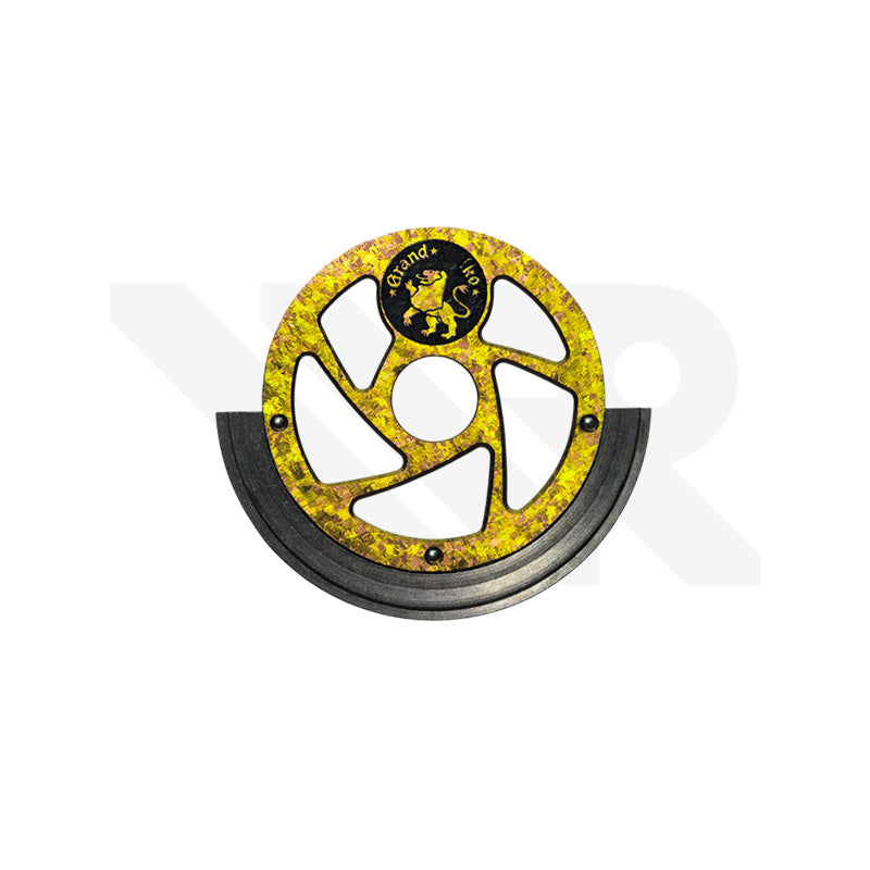 Seiko NH Movement Rotor - Crystallised Titanium GS Style : Golden Yellow